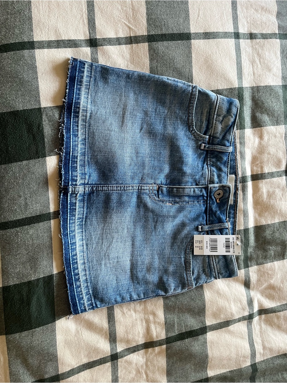 abercrombie kids Denim Skort in Light Blue